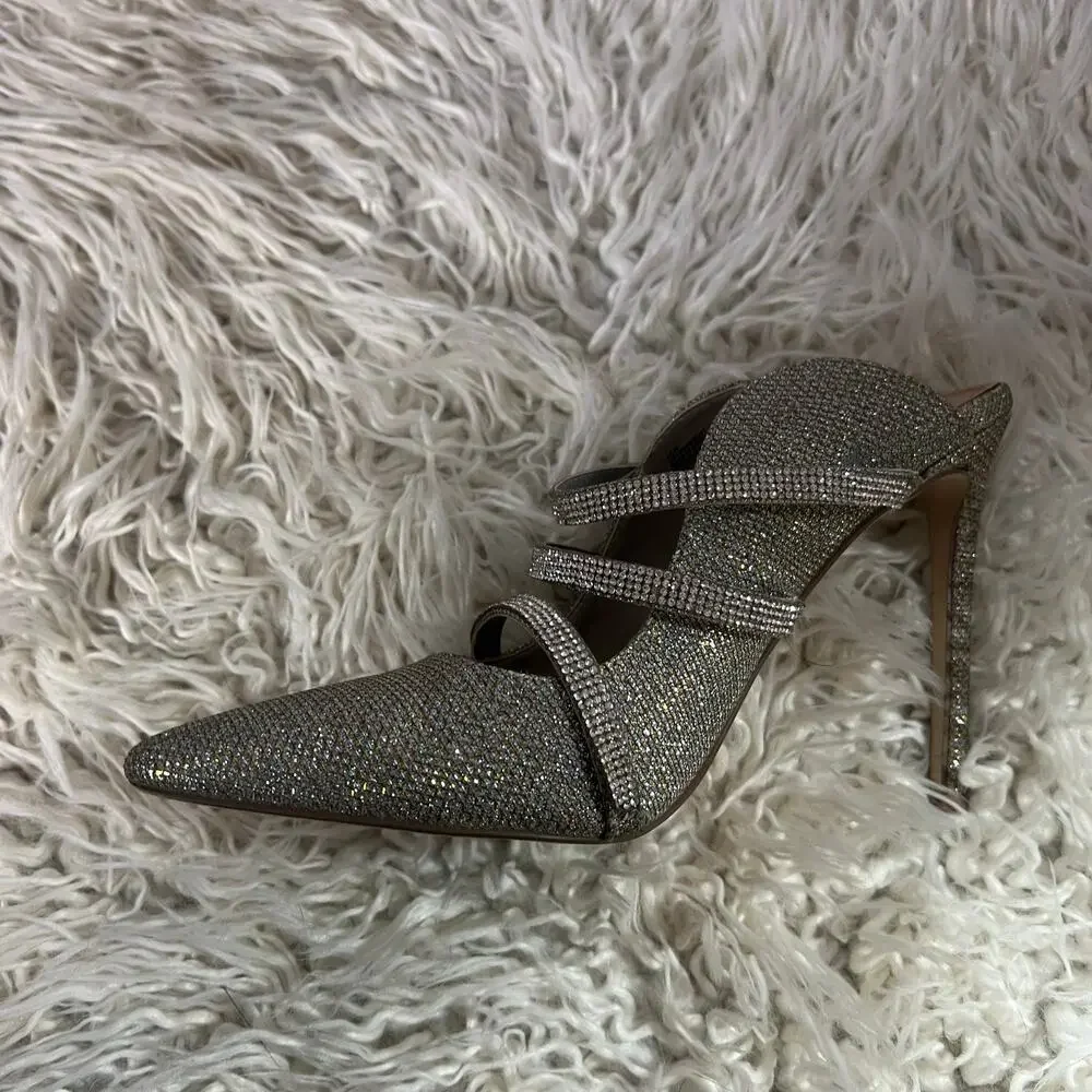 Just Fab Rhinestone Heels - Picture 9 of 12